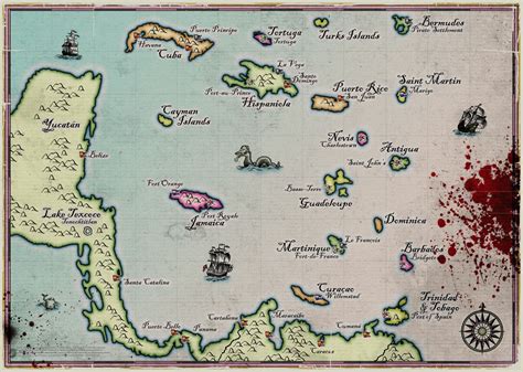 age of pirates 2 map